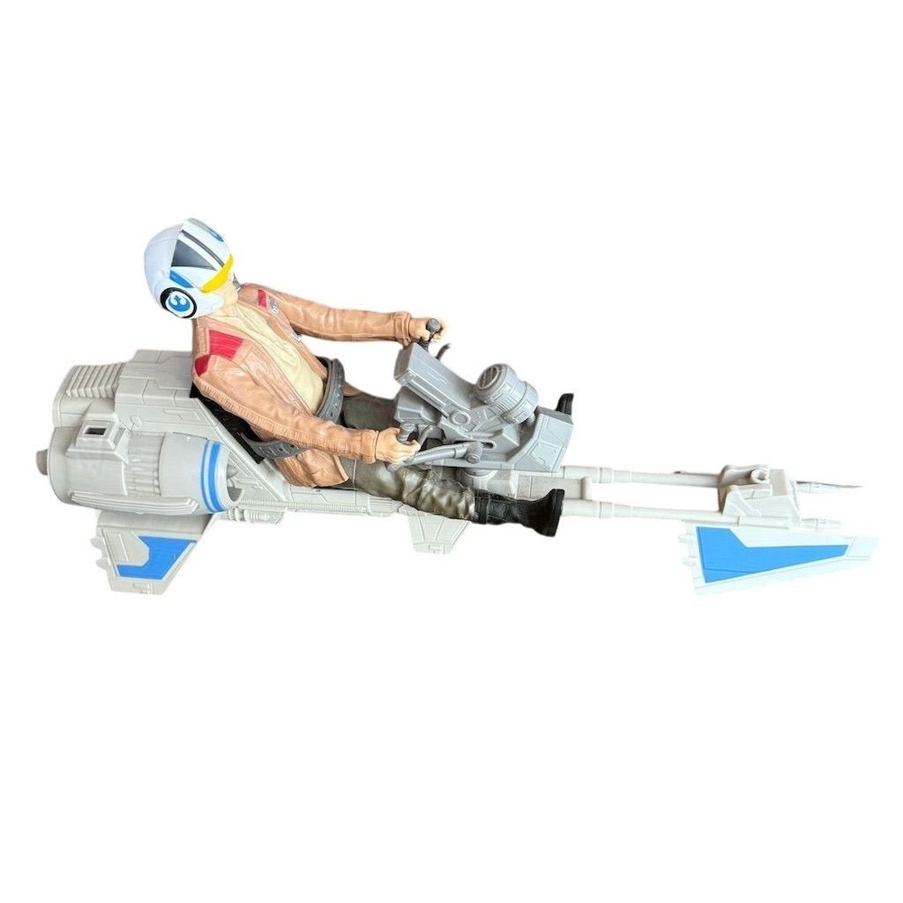 Star Wars The Force Awakens Speeder Bike & Poe Dameron Figure Set